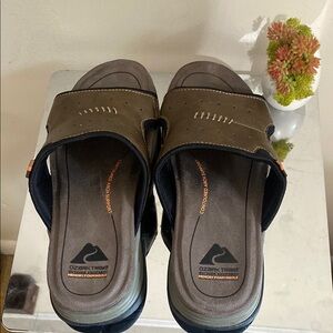 Ozark Trail Men's Brown Slide Sandals Sz. 9